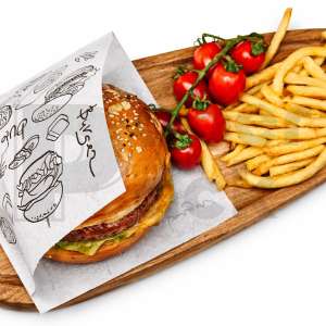 Hamburger zacskó 150+0x170 (1000db)